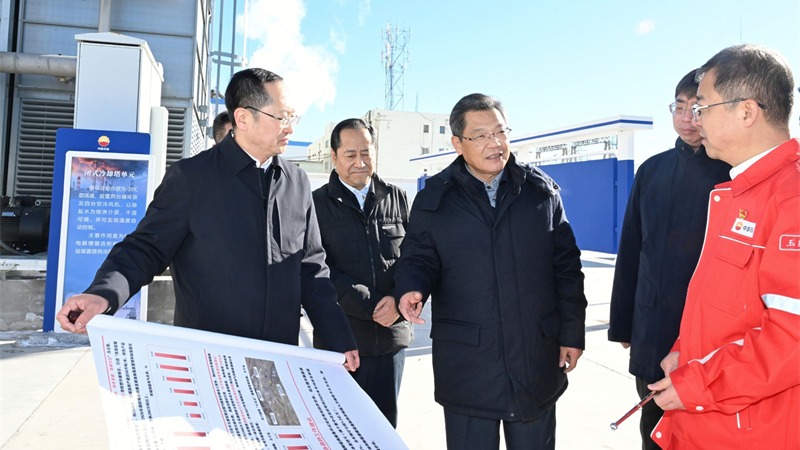 任振鶴在玉門市調研時強調因地制宜發展新質生產力 集群成勢壯大產業新動能